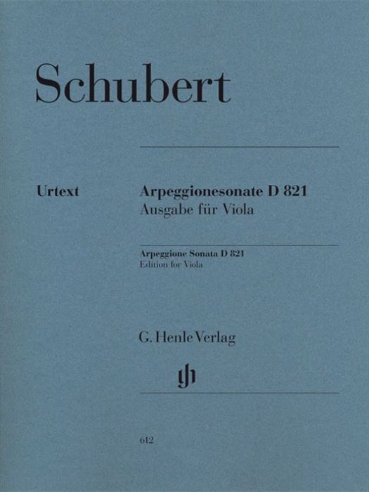 Arpeggione Sonata a minor D 821 (op. post.) Version for Viola