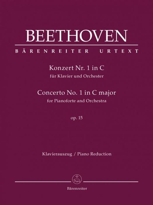 Concerto for Pianoforte and Orchestra no. 1 C major  op. 15