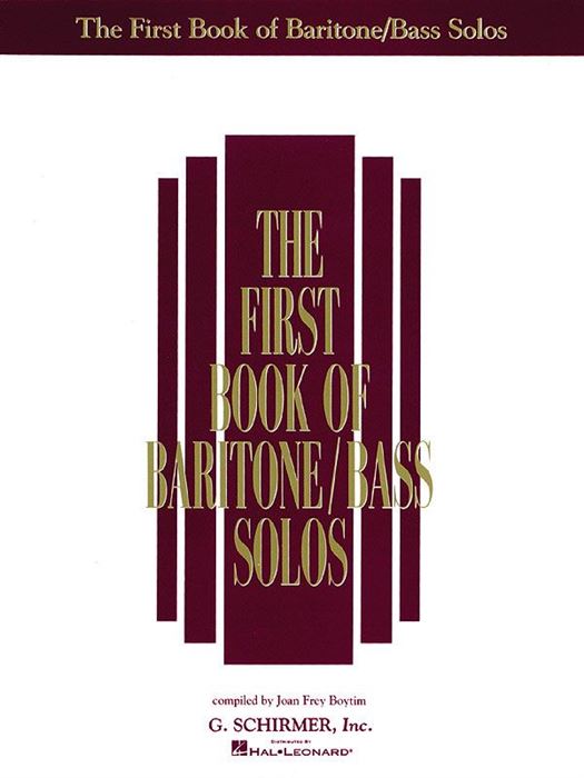 The First book of Baritone / Bass Solos