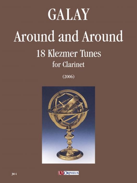 Around and Around. 18 Klezmer Tunes for Clarinet 