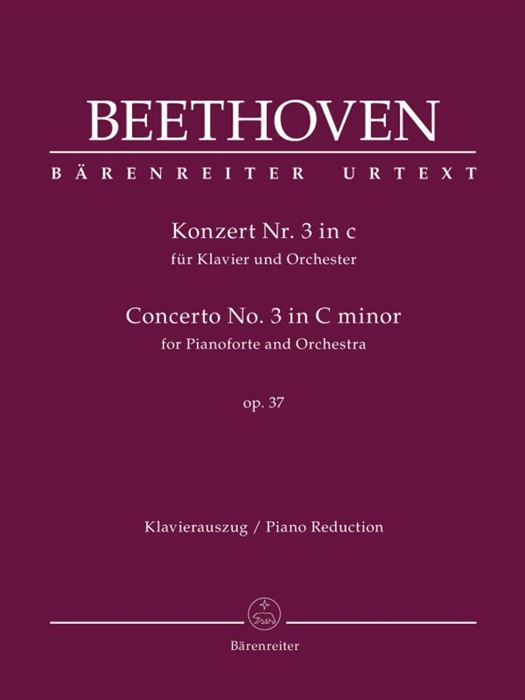 Concerto for Pianoforte and Orchestra no. 3 C minor op. 37