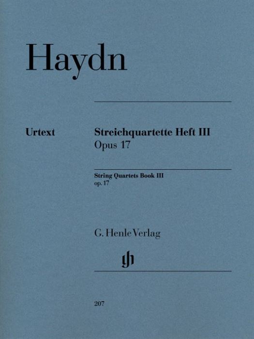 Haydn String Quartets Book III op. 17