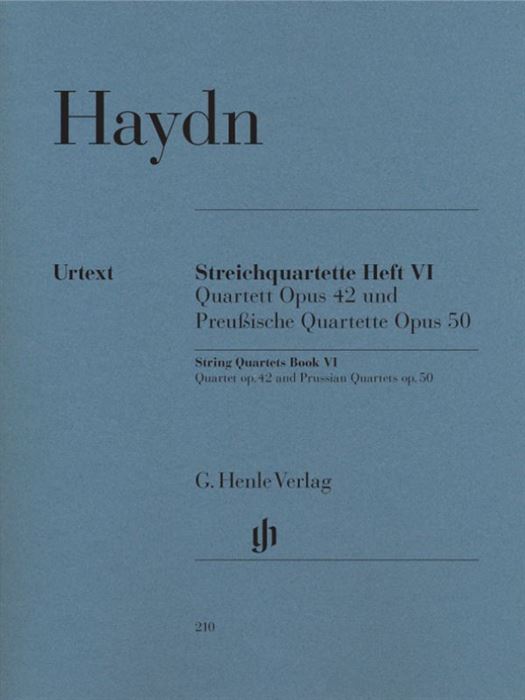 Haydn String Quartets Book VI op.42 and op.50 (Prussian Quartets)
