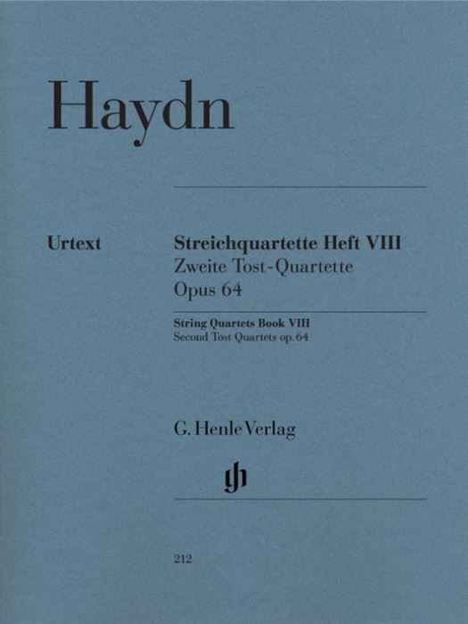 Haydn String Quartets Book VIII op. 64 (Second Tost Quartets)