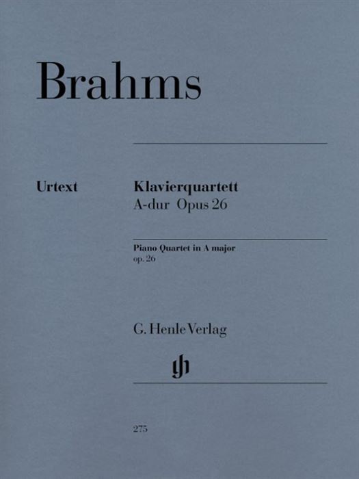 Brahms Piano Quartet A major op. 26
