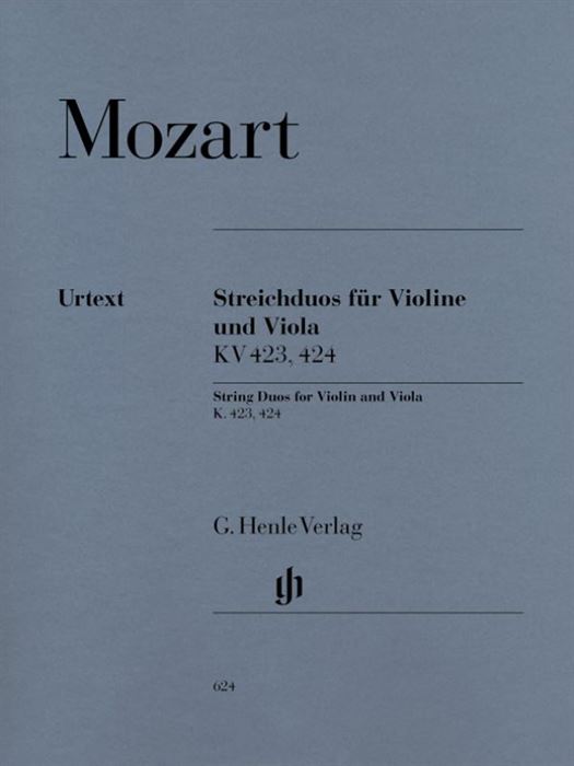 String Duos K. 423, 424 for Violin and Viola