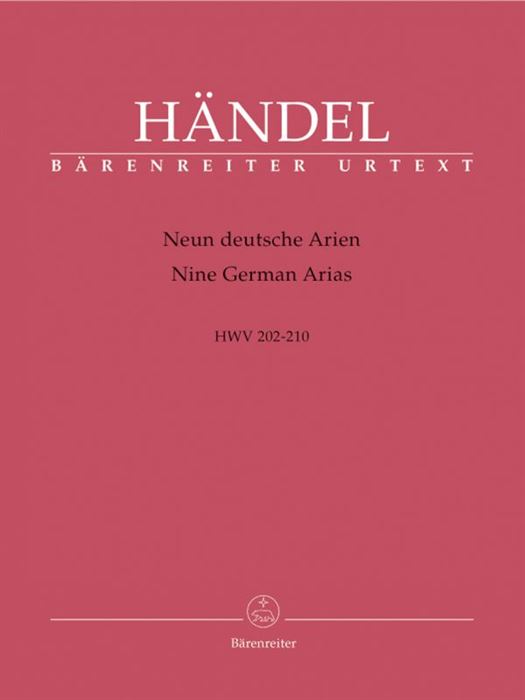 Nine German Arias HWV 202-210