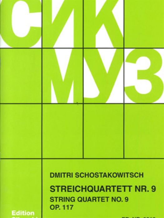 Schostakovich String Quartet Nr. 9