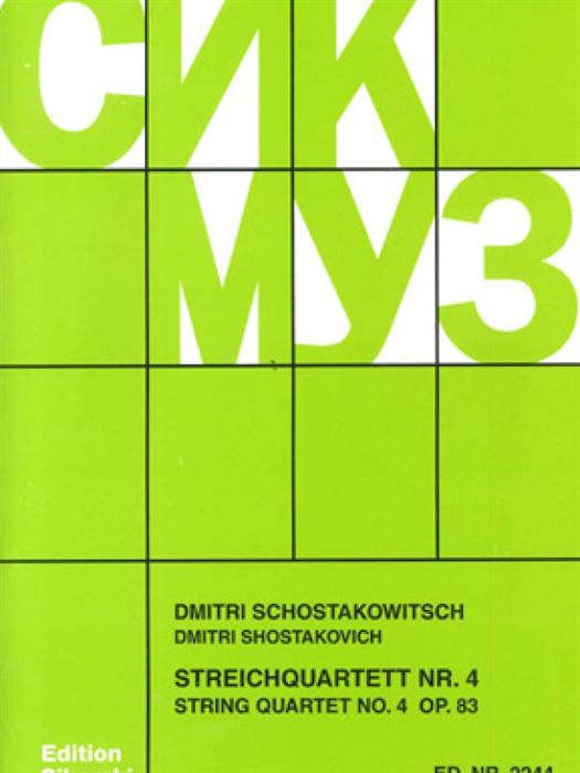 Schostakovich String Quartet Nr. 4