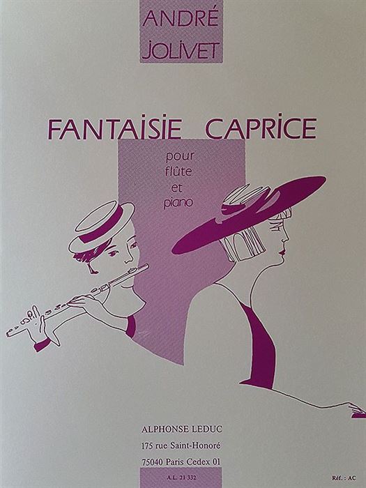 Jolivet - Fantasie Caprice for flute and piano