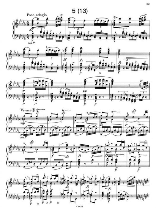 Slavonic Dances op.72 for piano