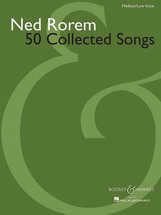 Ned Rorem - 50 Collected Songs medium/low voice
