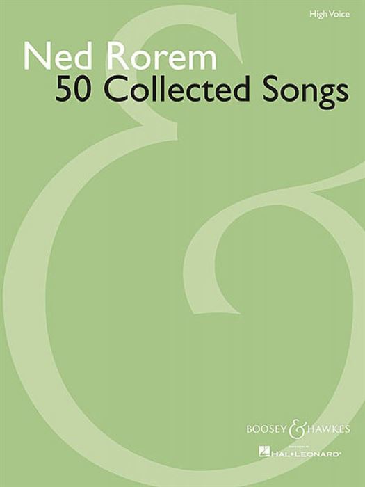 Ned Rorem - 50 Collected Songs high voice