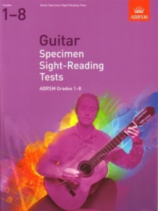 ABRSM Guitar Specimen Sight Reading Grade 1-8