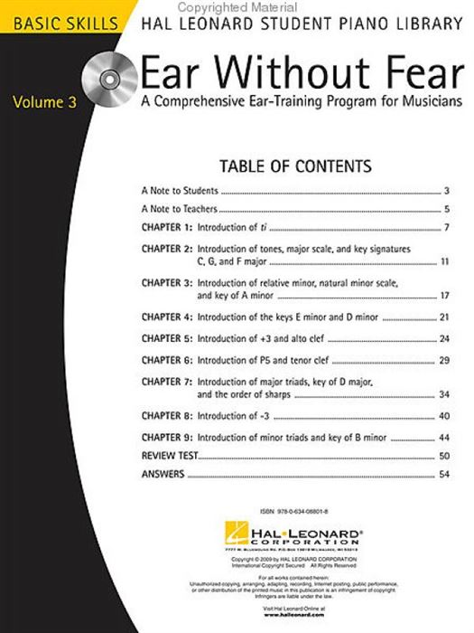 Ear Without Fear Volume 3