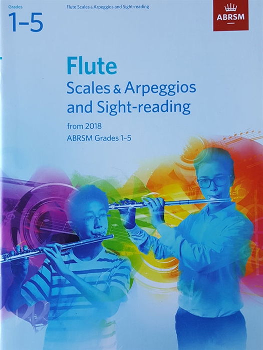 ABRSM Flute Scales and Arpeggios And Sight Reading Grade 1-5