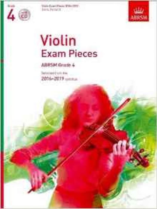 ABRSM Violin Exam 2016-2019 Grade 4 (KİTAP + CD)