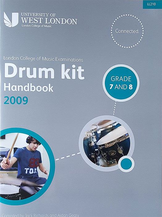 LCM Drum Kit Handbook Grades 7 & 8 Book & Cd