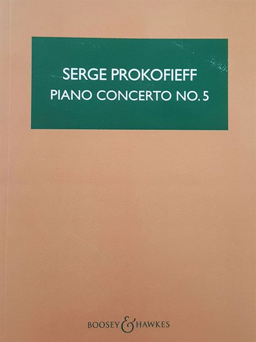 Prokofieff Piano Concerto No.5 (ŞEF- Pocket score)
