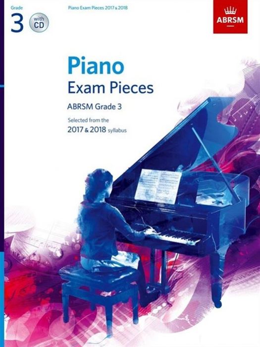 ABRSM 2017&2018 Piano Exam Pieces Grade 3 (CD'li k
