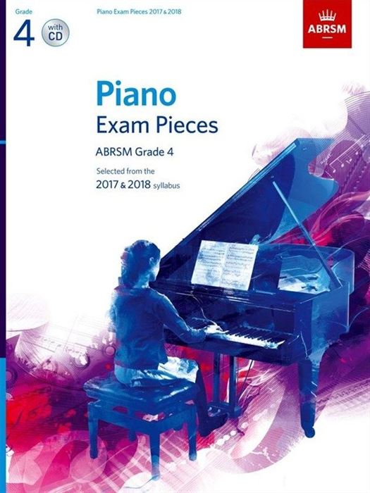 ABRSM 2017&2018 Piano Exam Pieces Grade 4 (CD'li k