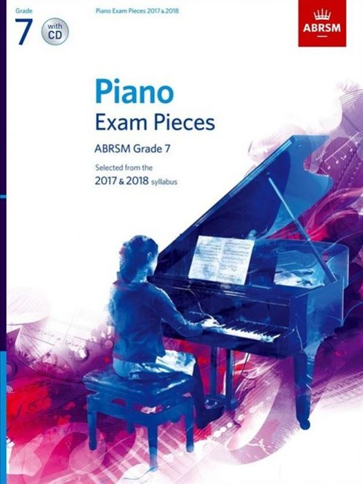ABRSM 2017&2018 Piano Exam Pieces Grade 7 (CD'li k