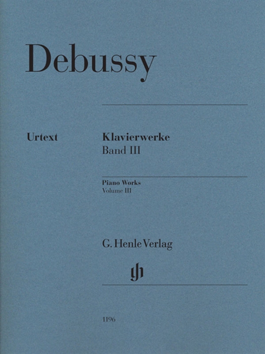 Debussy Piano Works Volume 3