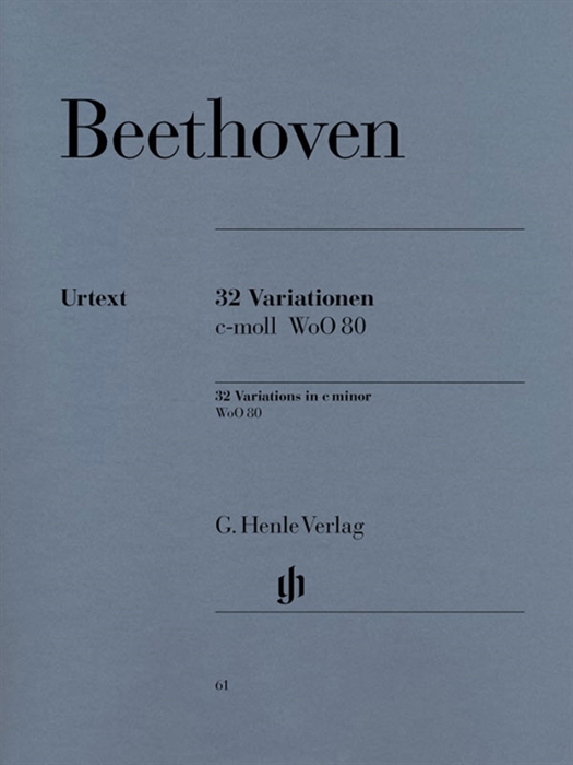 Beethoven 32 Variations c minor WoO 80