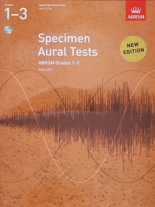 ABRSM Specimen Aural Tests Grades 1-3 + 2CD