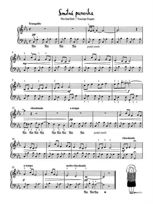 Two-Part Piano Miniatures on One Page