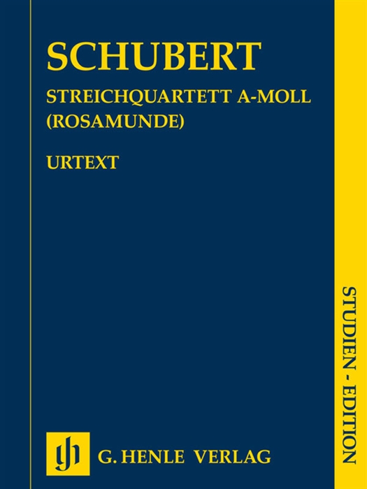 Schubert - String Quartet a minor op. 29 D 804 (Study Score)