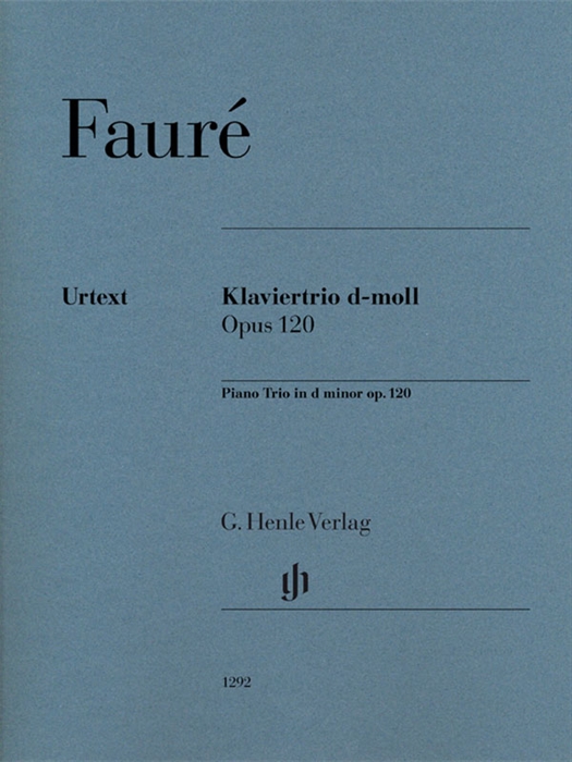Faure - Piano trio d minor op. 120