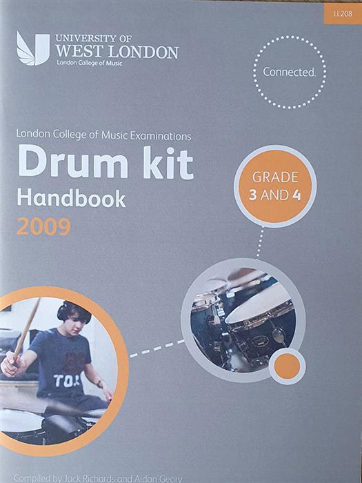 LCM Drum Kit Handbook Grades 3 & 4 Book & Cd