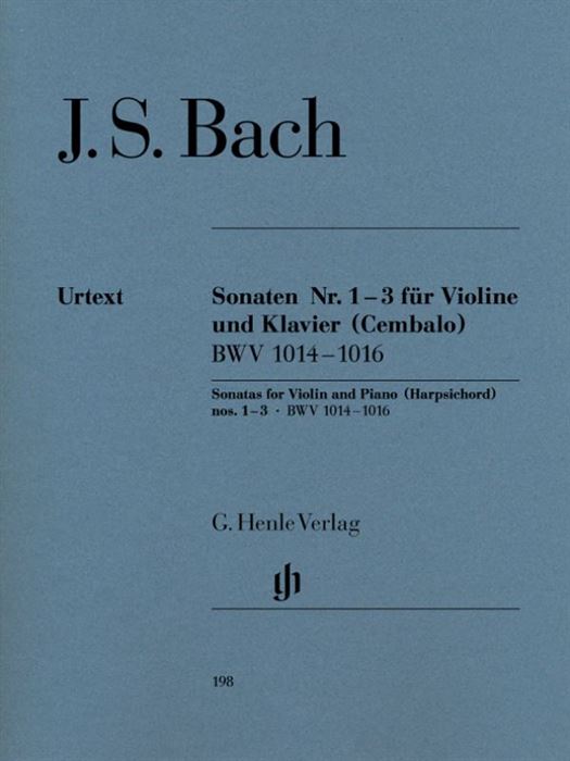 Violin Sonatas no. 1-3 BWV 1014-1016