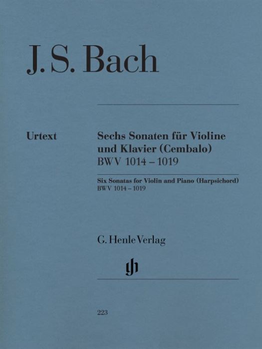 Six Sonatas for Violin and Piano  BWV 1014-1019