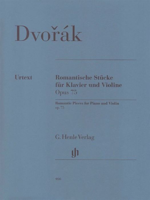 Romantic Pieces op. 75 for Piano and Violin 