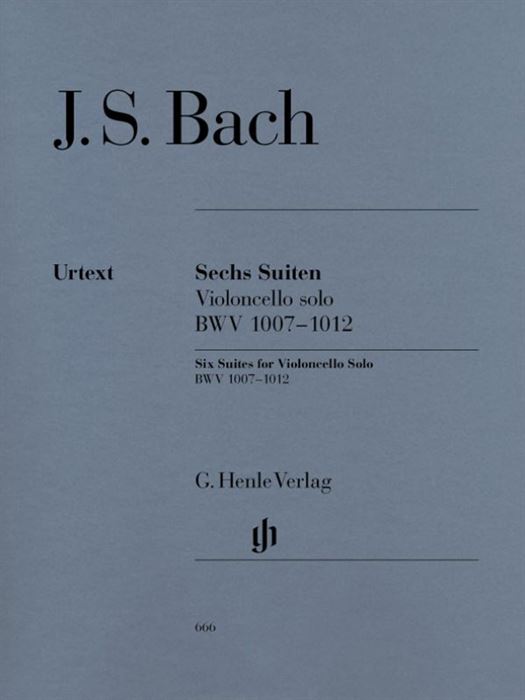 Six Suites BWV 1007-1012 for Violoncello Solo