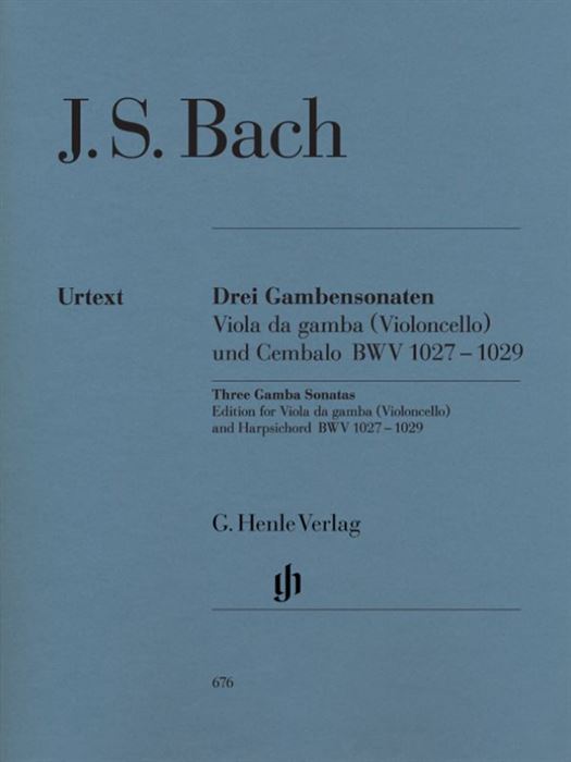 Three Gamba Sonatas BWV 1027-1029