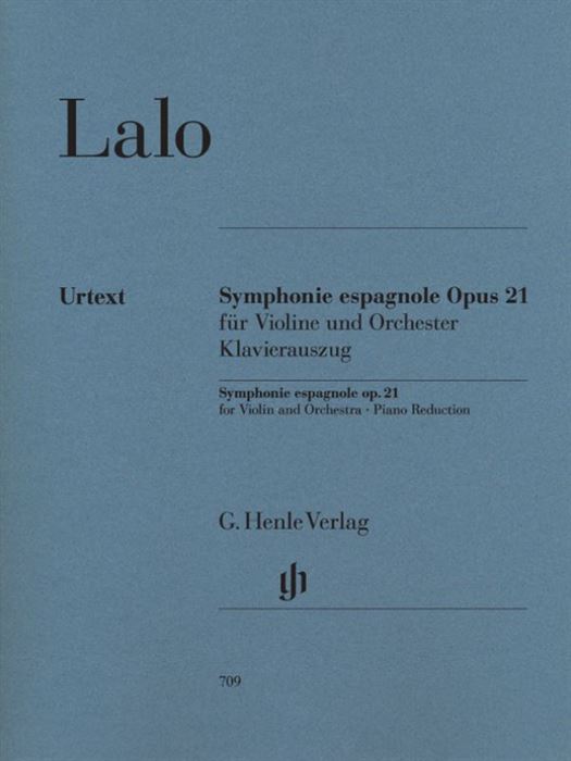 Lalo Symphonie espagnole d minor op. 21 for Violin