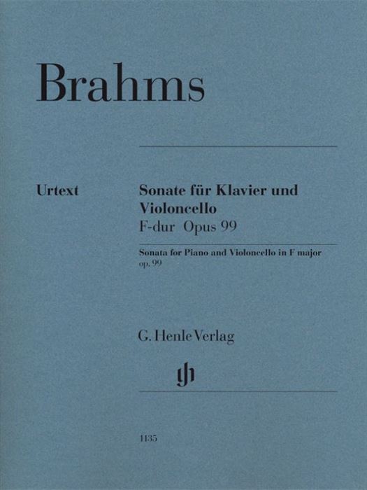 Brahms Violoncello Sonata F major op. 99