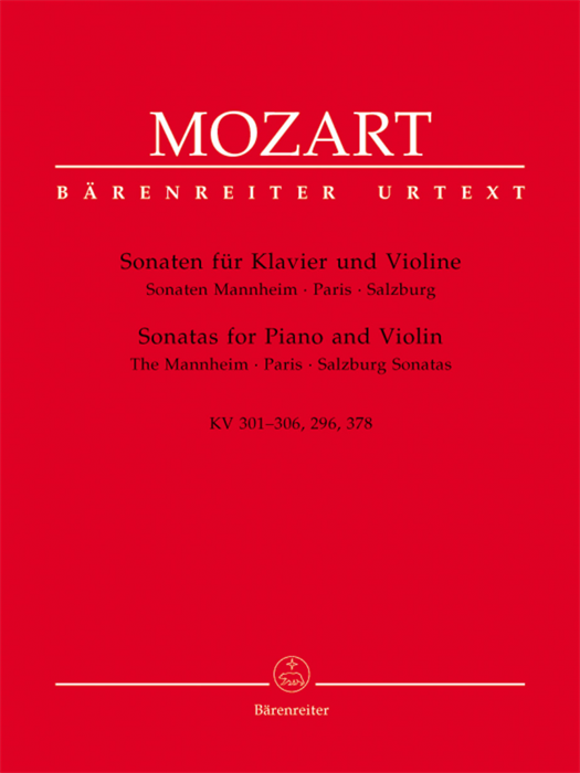 The Mannheim, Paris, Salzburg Sonatas