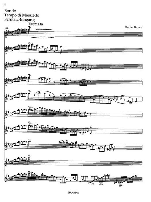 Concerto for Flute and Orchestra G major K. 313 (285c)