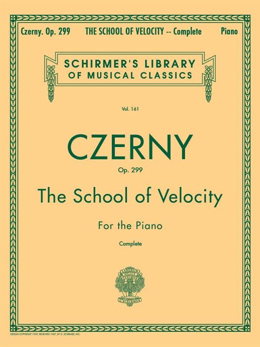 Czerny - School of velocity op.299