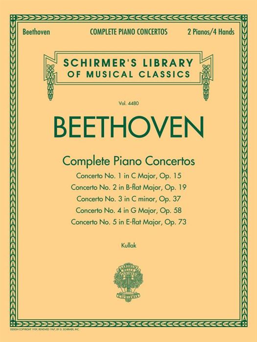 Beethoven Complete Piano Concertos