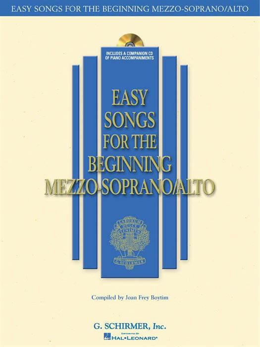 Easy Songs for the beginning Mezzo Soprano / Alto