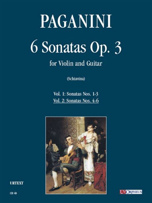 6 Sonatas Op. 3 for Violin and Guitar V2