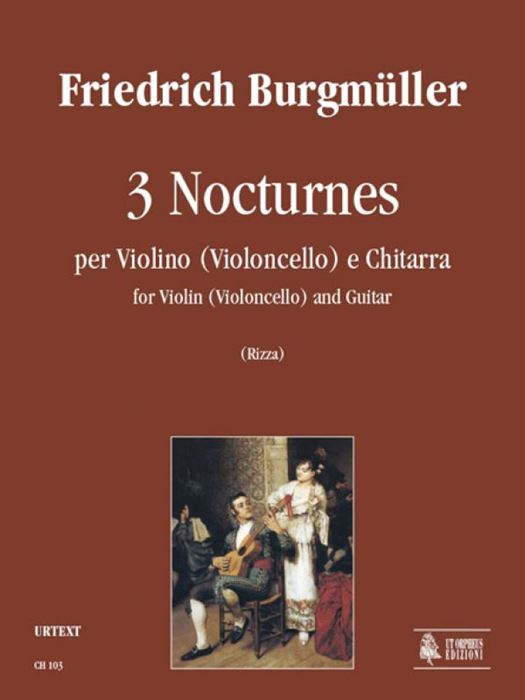 3 Nocturnes for Violin (Violoncello) and Guitar 