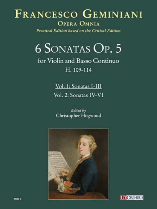 6 Sonatas Op. 5 (H. 109-114) V1
