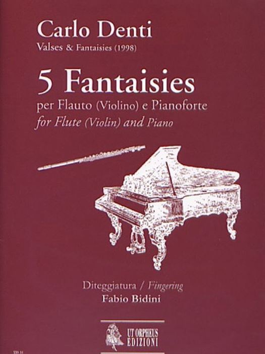 5 Fantaisies for flute and piano