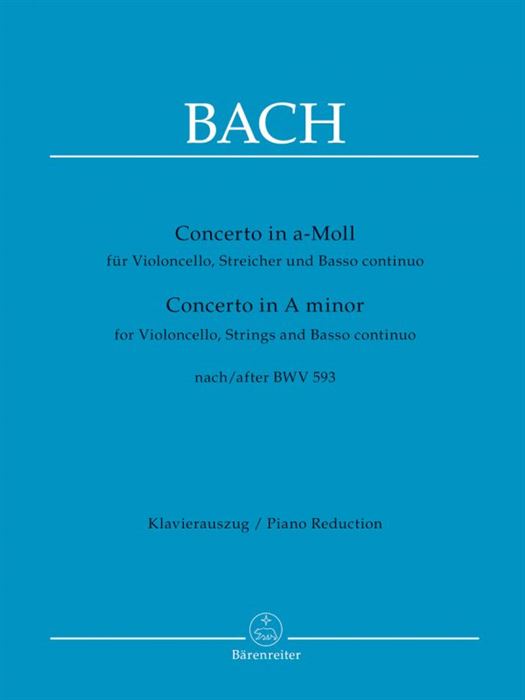 Concerto for Violoncello  A minor